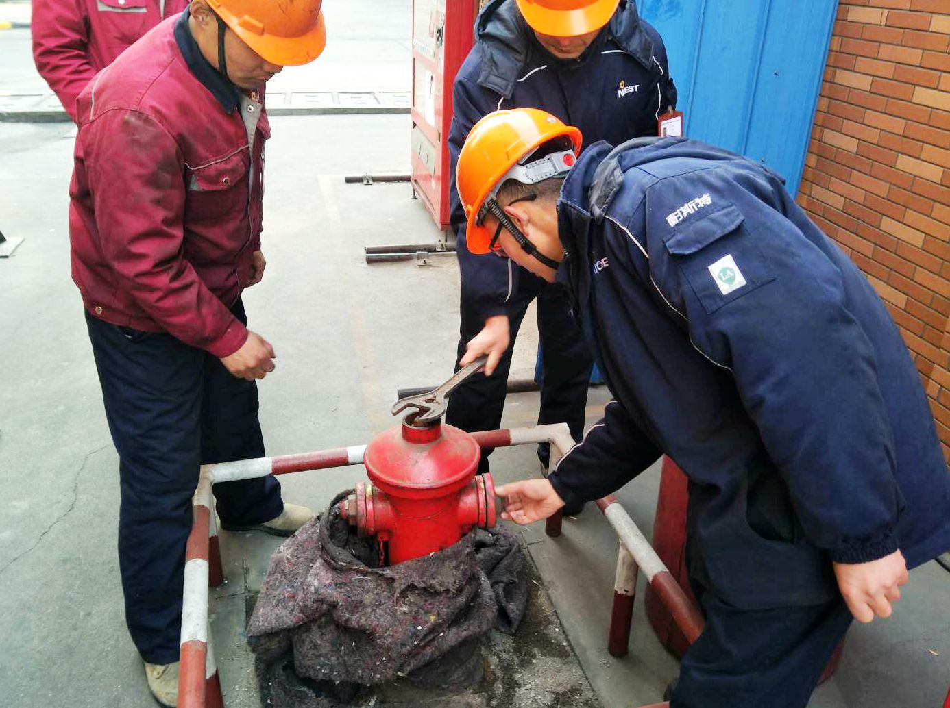 炭黑公司组织开展应急演练活动