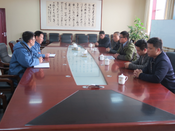 园区办一行到威特公司参观考察