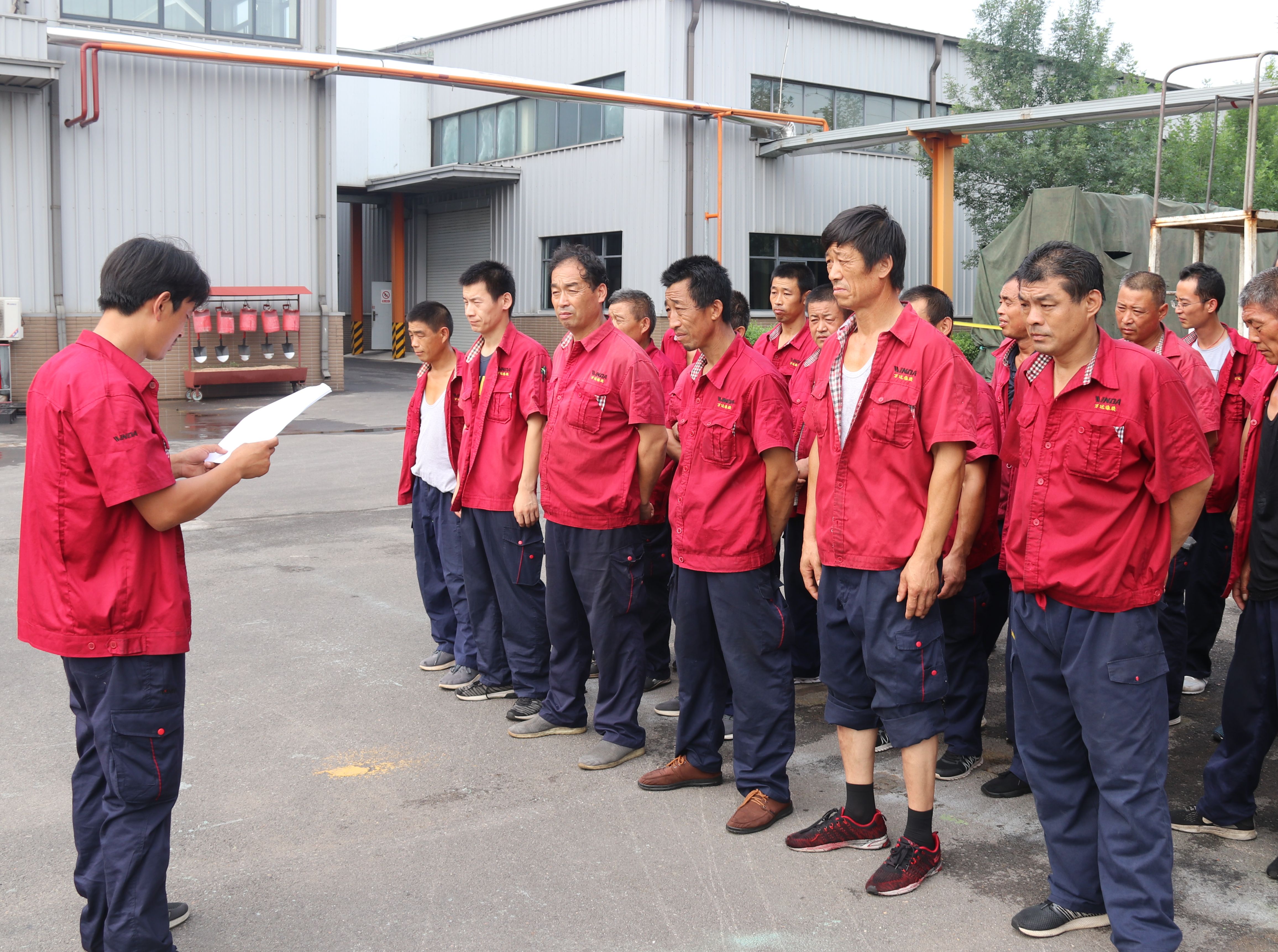 橡胶集团组织开展装车技能比赛