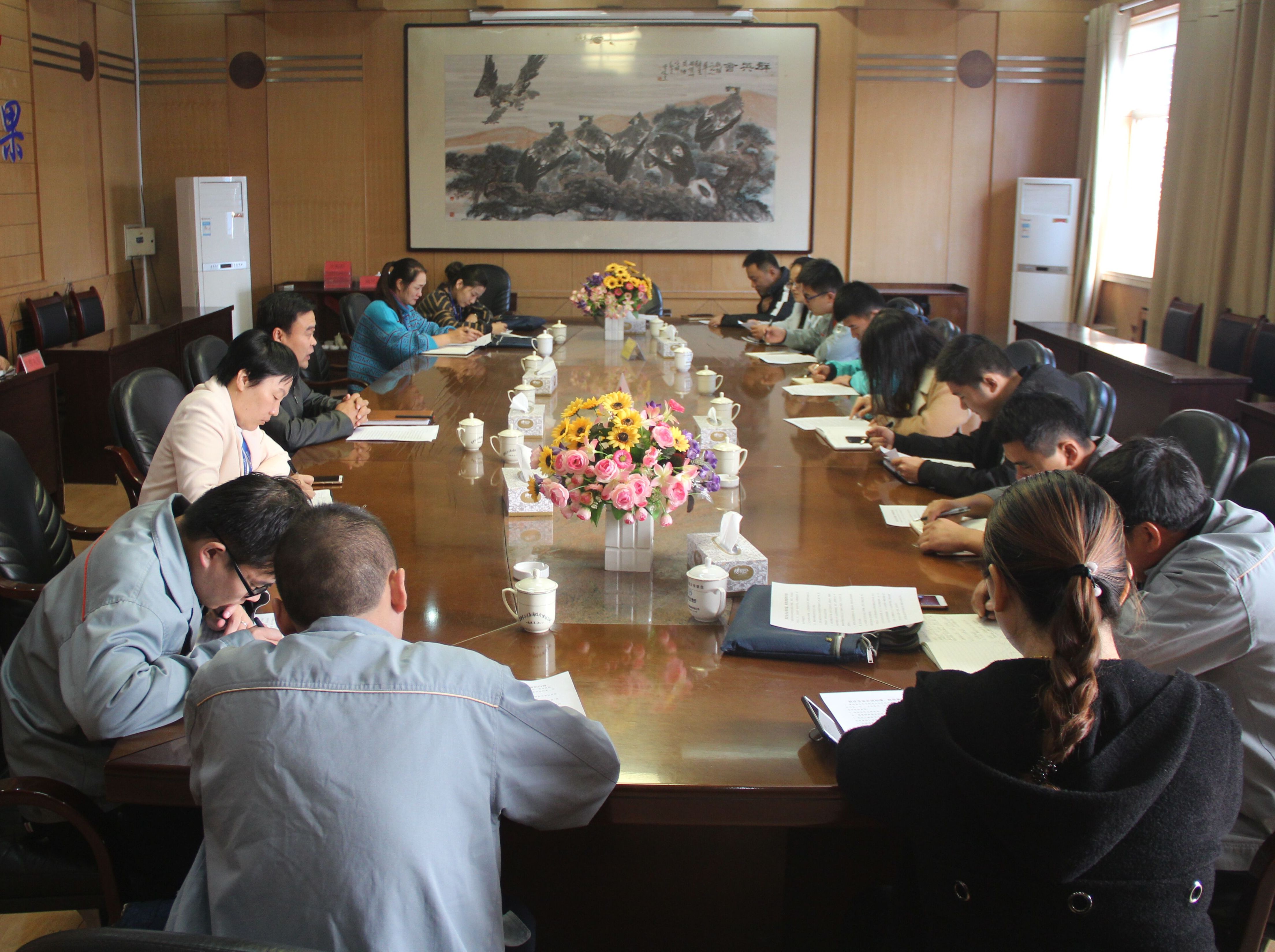 万达建安组织召开内审员专题培训