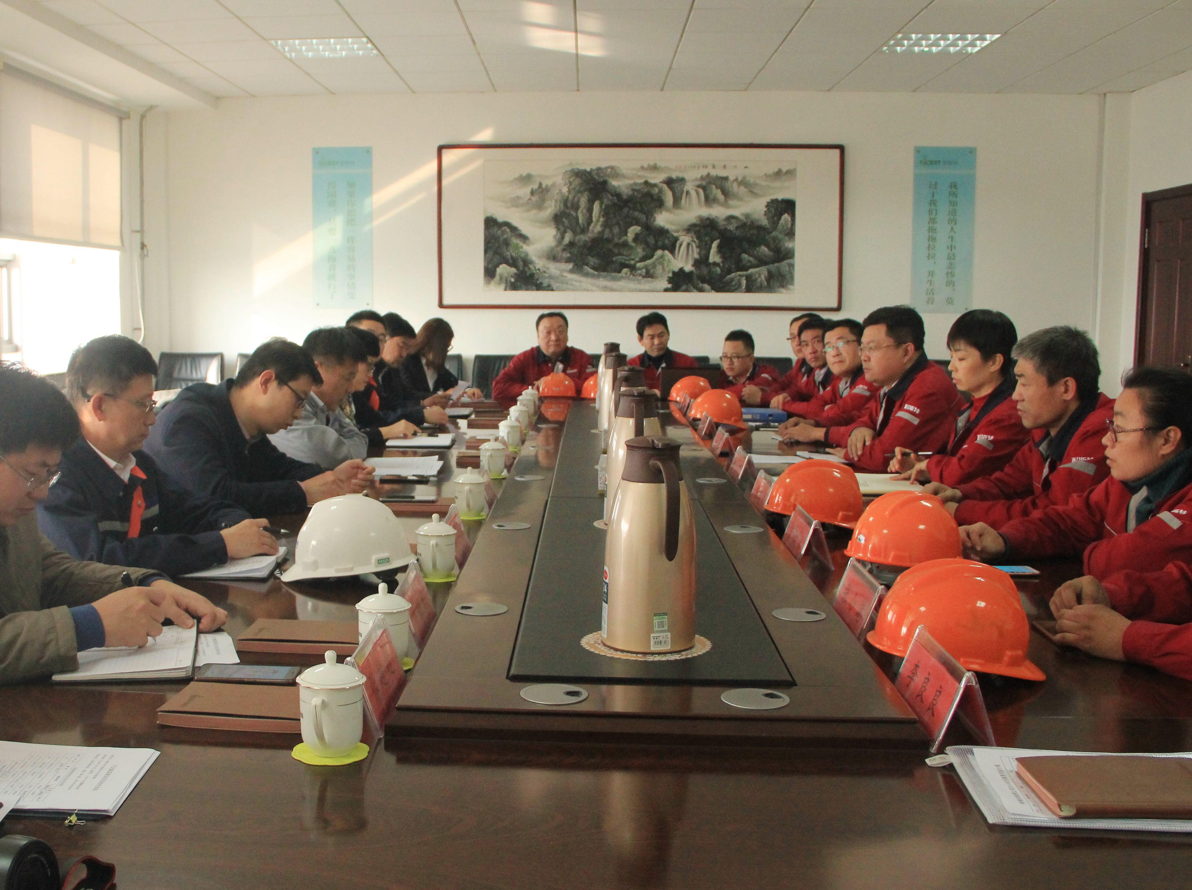 炭黑公司大检修项目顺利通过集团公司验收