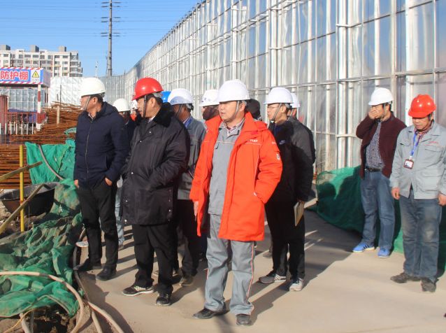 建设集团组织质量、安全、环保大检查暨召开第四季度安全生产现场会