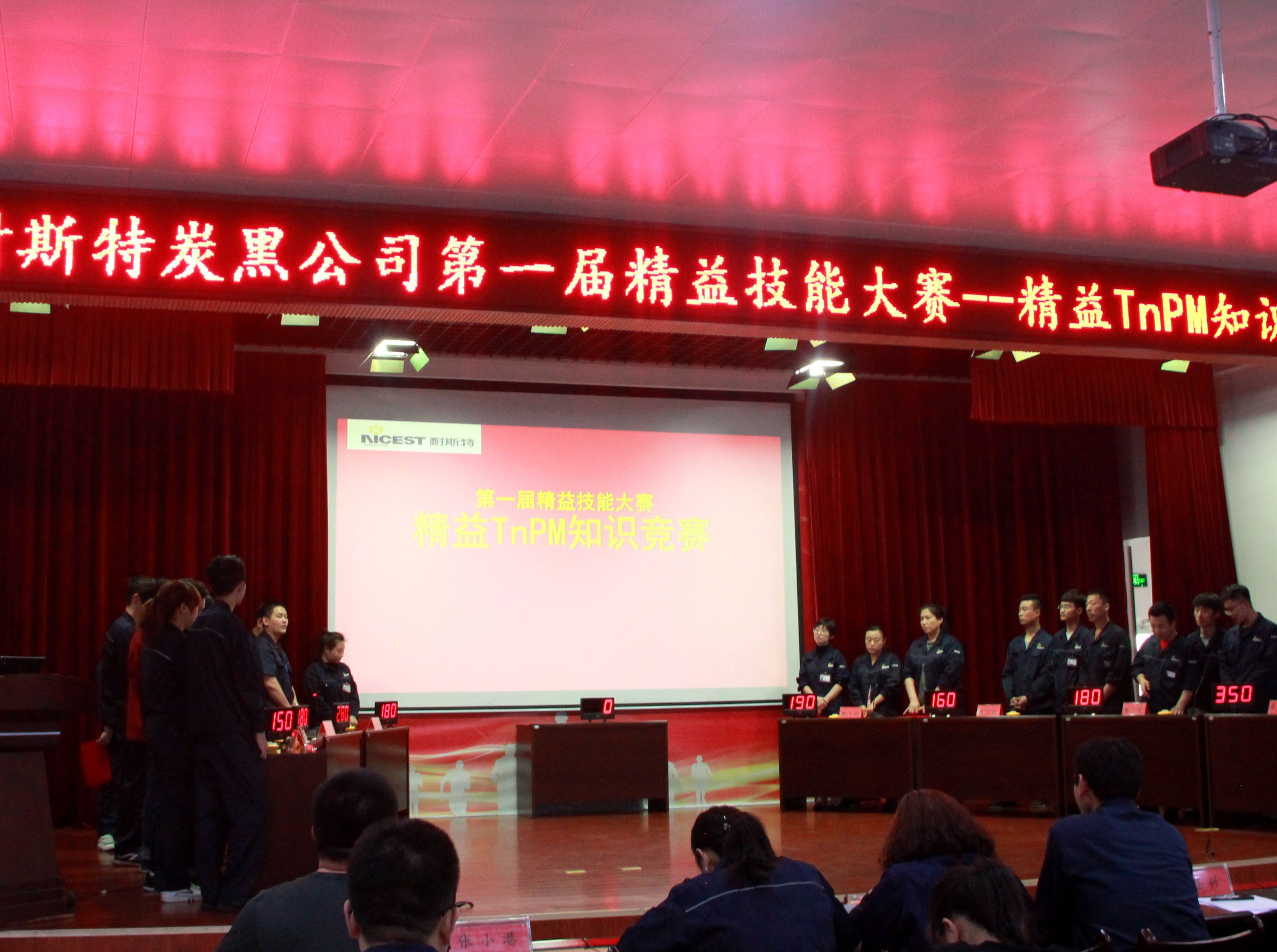 耐斯特成功举办第一届精益TnPM知识竞赛