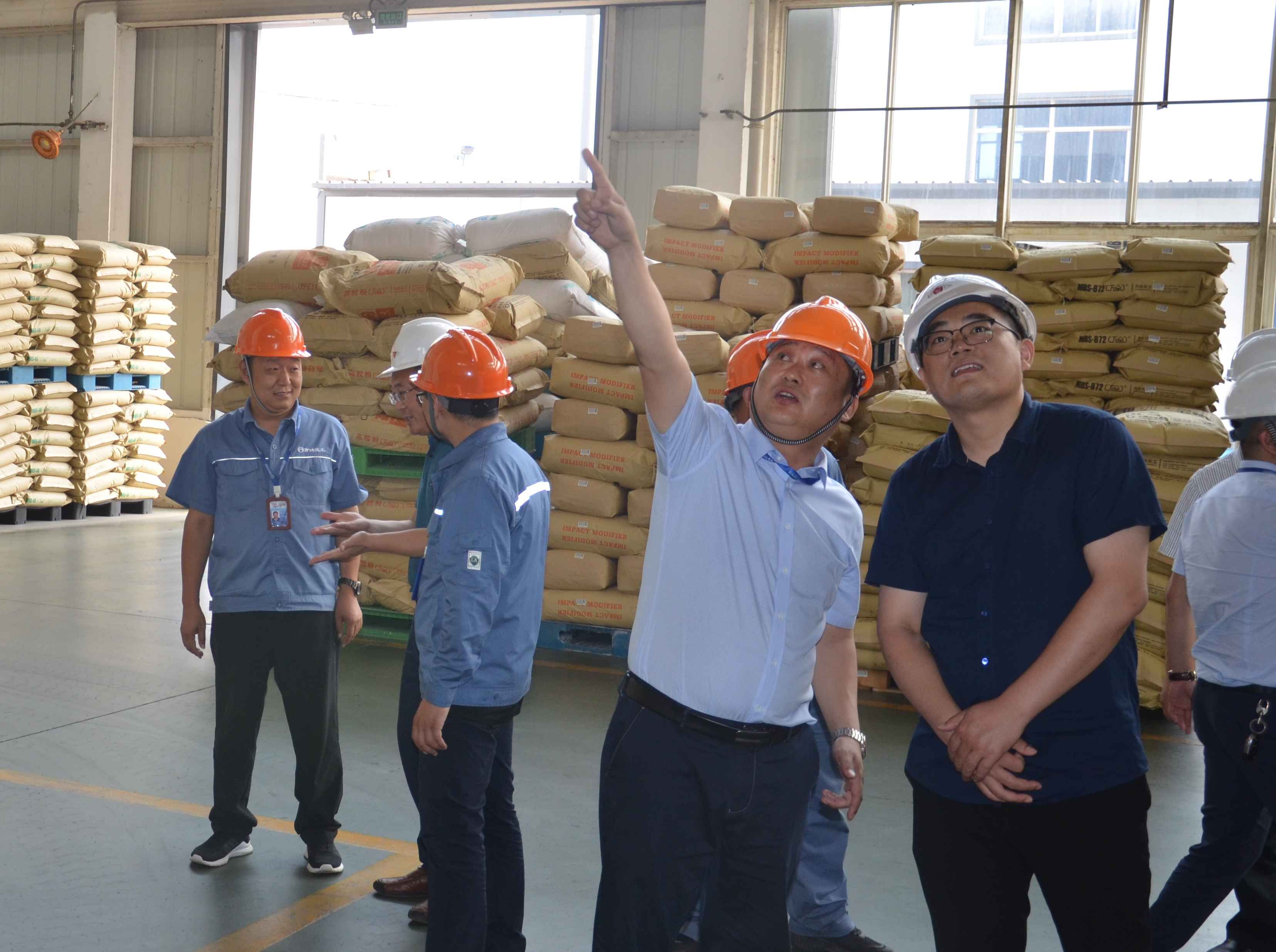 化工公司顺利通过江苏华信新材料股份有限公司供应商现场审查