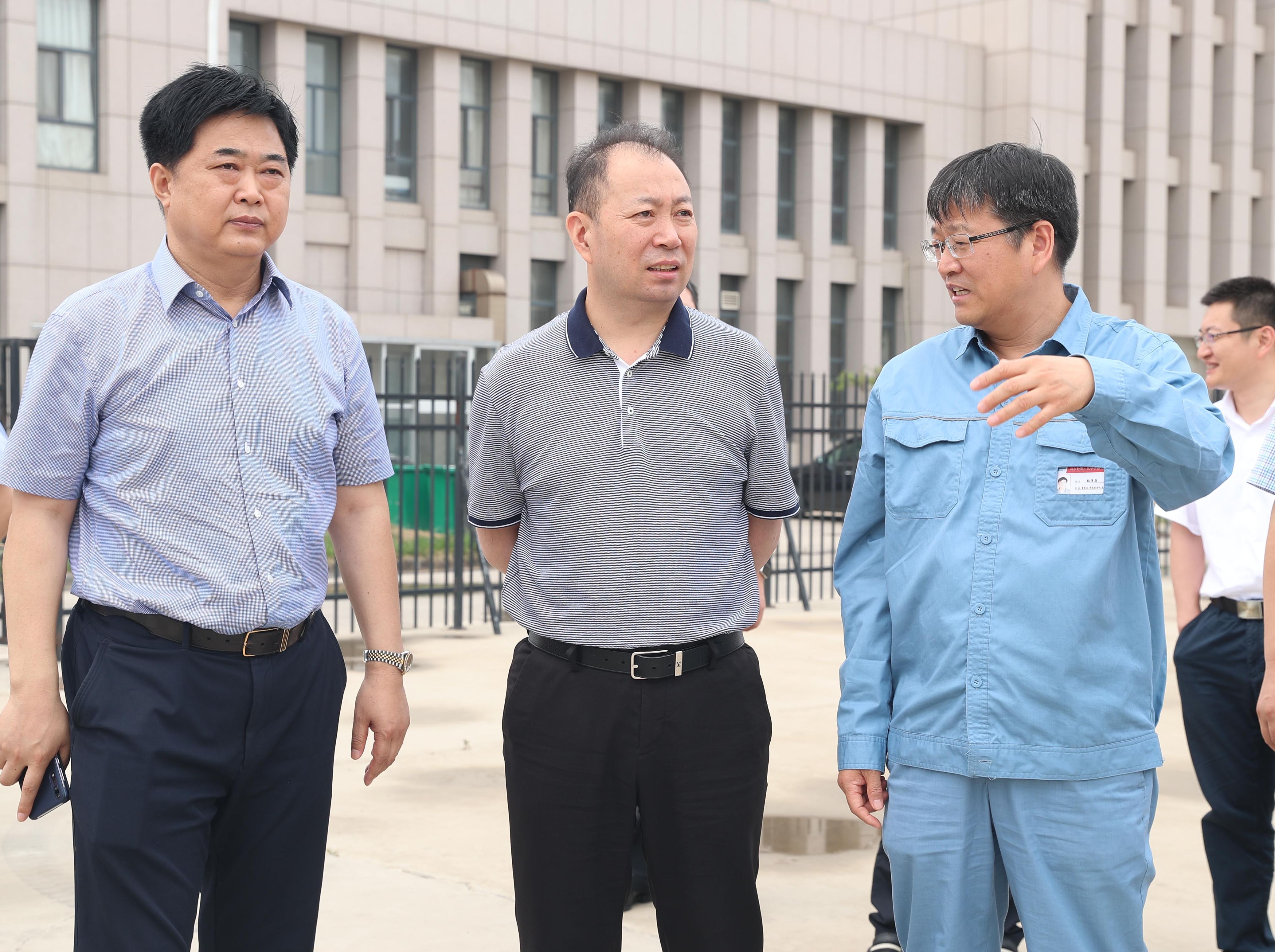 中国银行山东省分行行长李民一行莅临万达集团考察调研