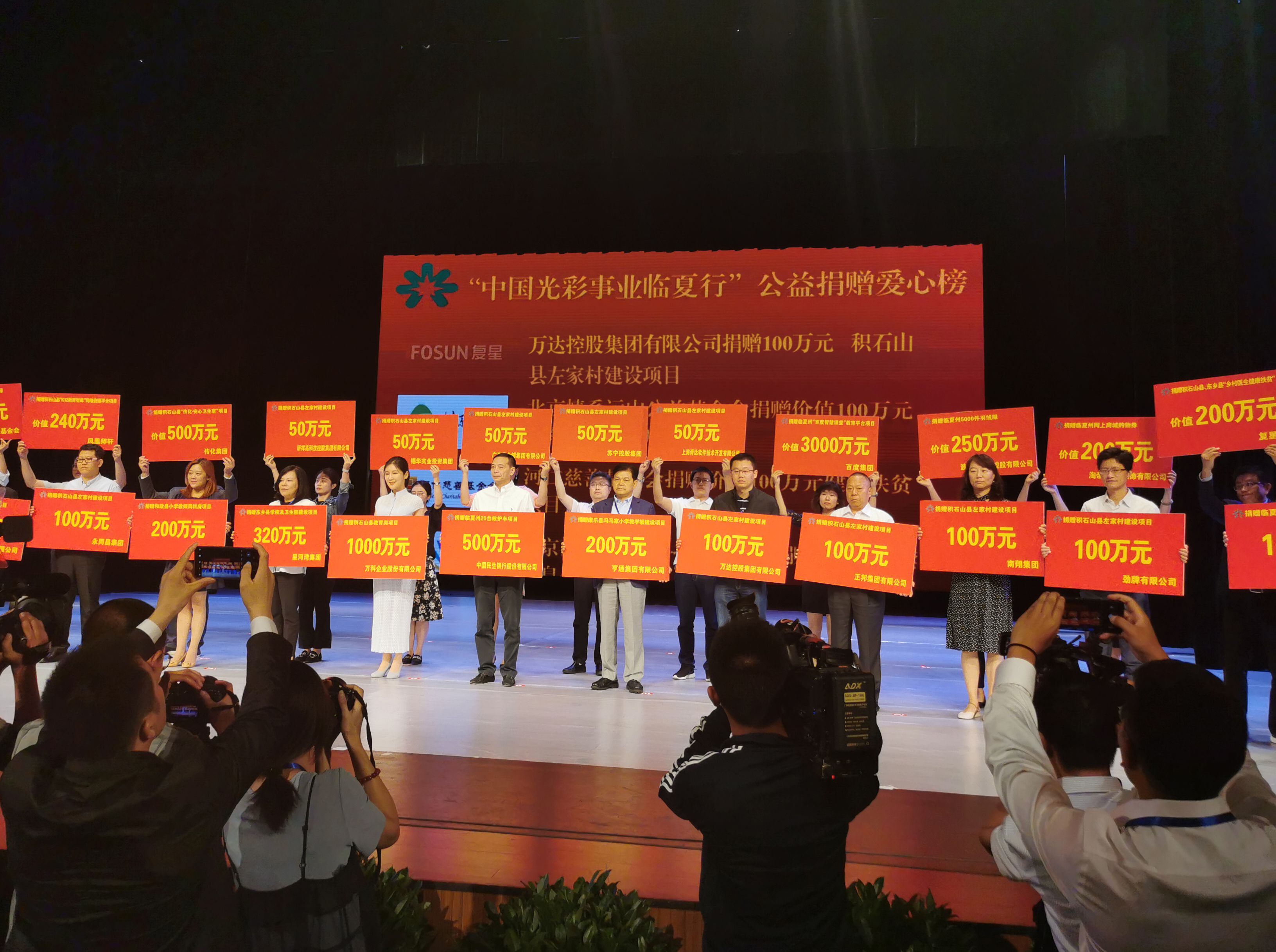 爱心捐赠 | 助力中国光彩事业临夏行，中国万达在行动！