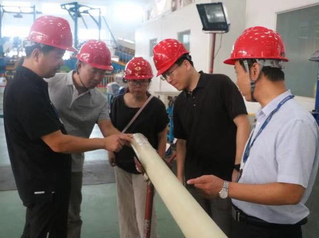 三峡福建公司领导一行到海缆公司参观考察