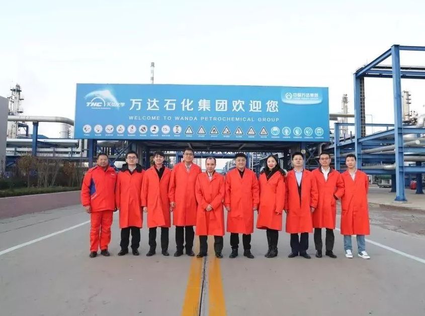 BP公司考察团莅临万达石化集团参观调研