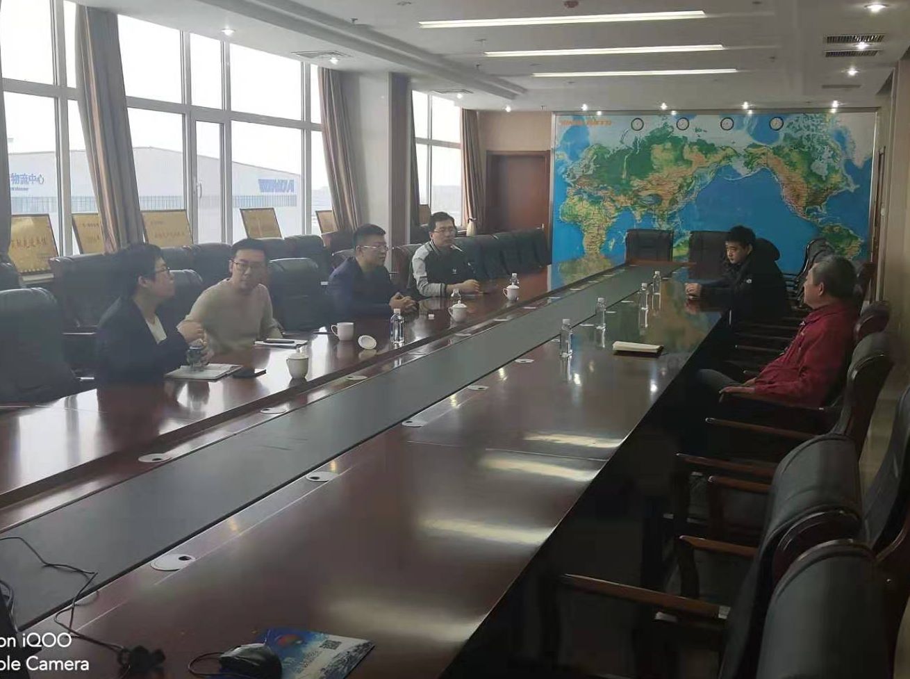 平安银行东营分行行长张华泽一行莅临万达集团参观调研