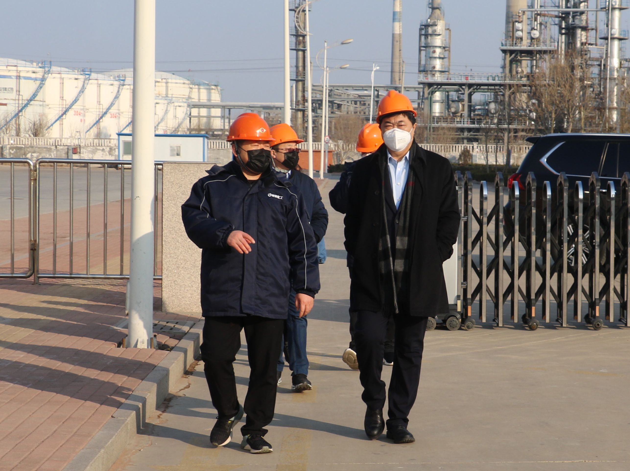 集团董事局主席尚吉永到各单位督导检查疫情防控及生产经营准备工作