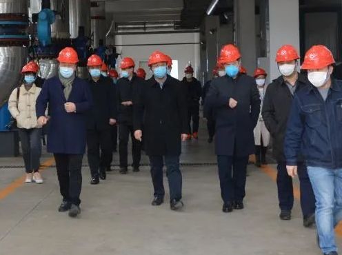 垦利区委副书记、区长马保文到兴达公司督导疫情防控及安全生产工作