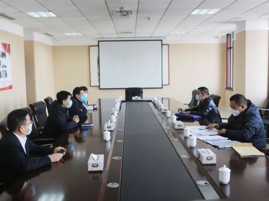 东营市驻企联络员到万达集团督导疫情防控措施落实情况