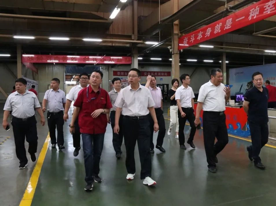 河北省曲周县政协考察团莅临万达宝通轮胎参观考察