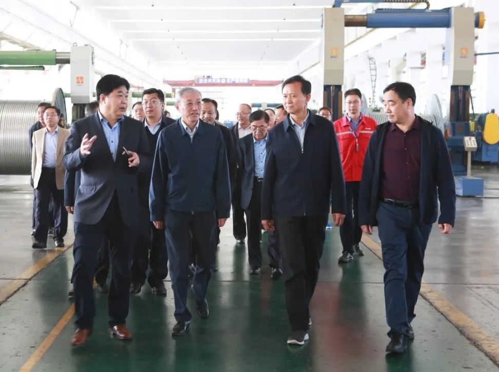 山东省政协副主席程林率调研组莅临万达集团调研指导工作