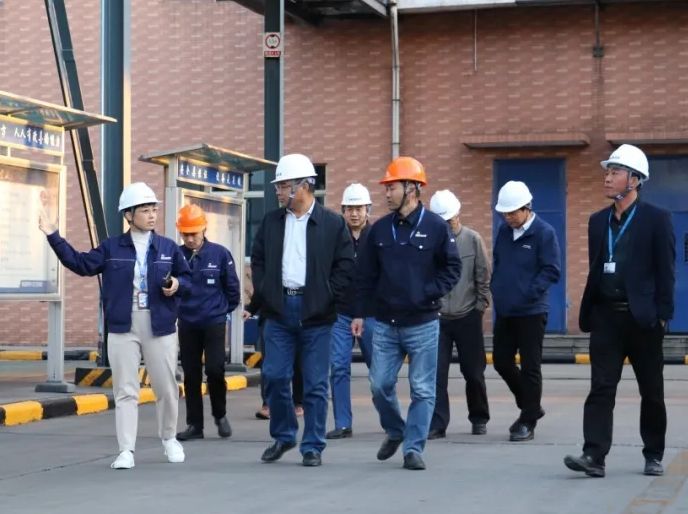 东营市工信局及市统计局联合调研小组莅临万达耐斯特炭黑公司调研指导工作