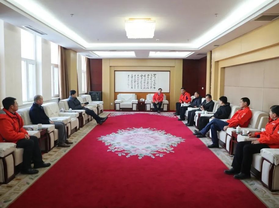 万达集团党委书记、董事局主席尚吉永到万达石化集团调研指导工作