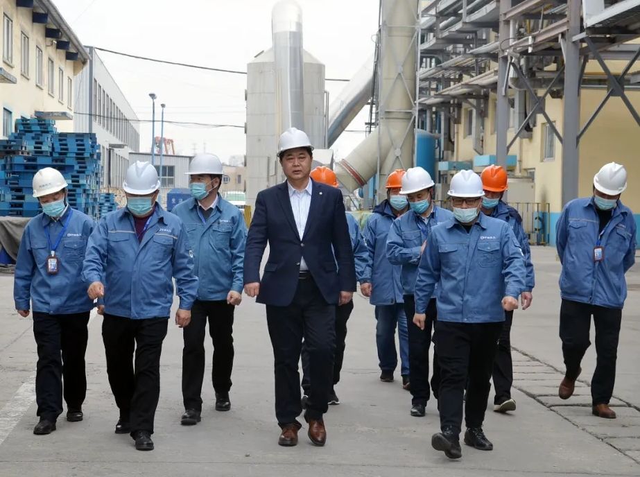 万达集团党委书记、董事局主席尚吉永深入生产一线，走访调研各单位春节期间生产经营工作