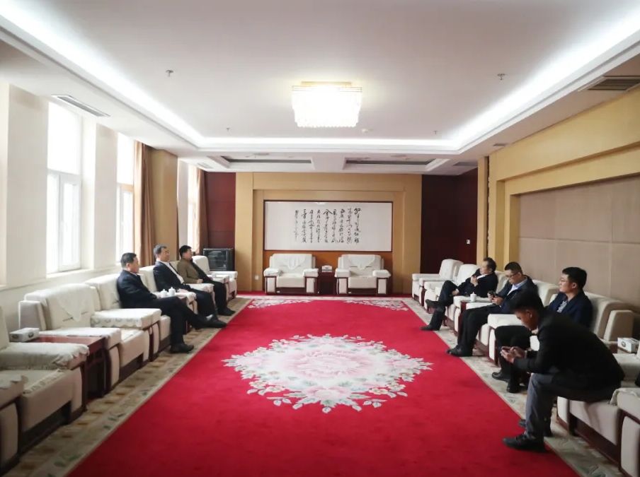 市委统战部副部长、市工商联党组书记、常务副主席高申廉一行到万达石化集团走访调研