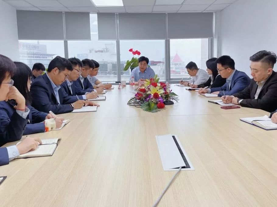 万达集团党委书记、董事局主席尚吉永到万达驻沪单位视察调研