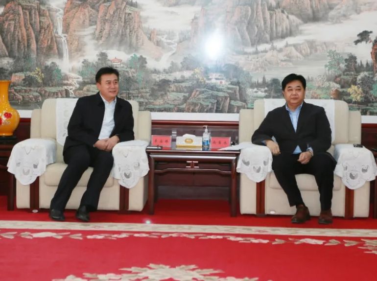 深化政企联动 实现共赢发展丨万达集团党委书记、董事局主席尚吉永会见甘肃省玉门市李应伟市长一行