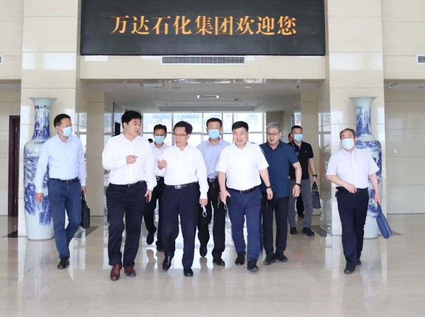 东营市委副书记、市长陈必昌莅临万达集团调研指导工作