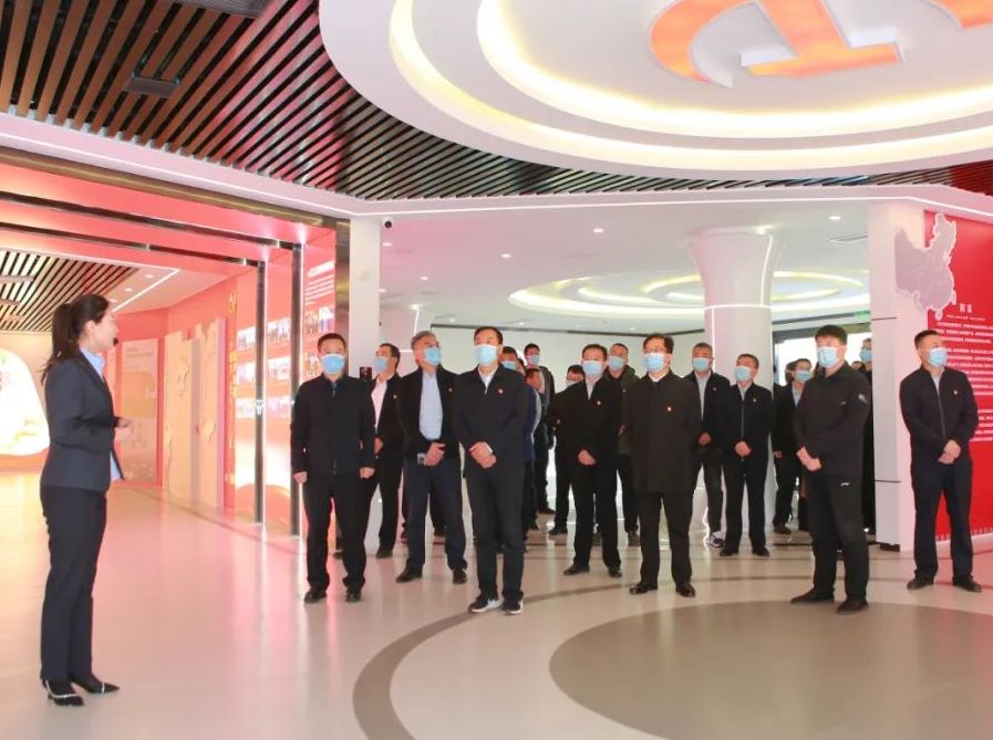 &ldquo;喜迎二十大 建功新时代&rdquo;主题党日丨垦利&ldquo;四进&rdquo;工作支队党支部、区委办公室党支部走进万达集团展厅参观