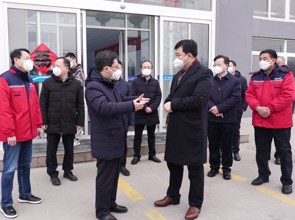 东营市委副书记、市长陈必昌莅临万达集团调研指导工作