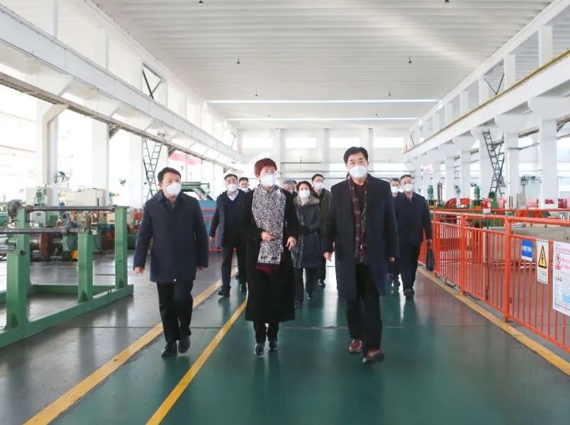 东营市副市长王秀凤一行莅临万达集团调研指导工作